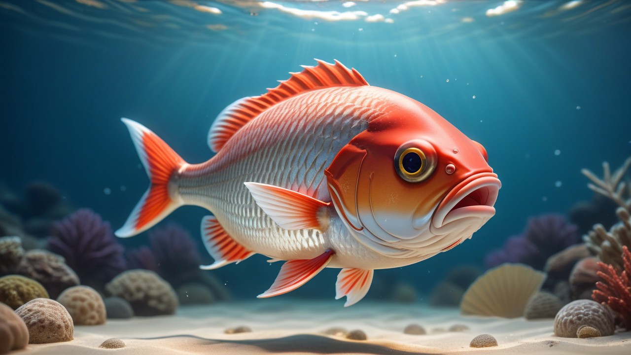 Chibbi-Art Red Drum Fish Chibi Art: An Unforgettable Glimpse