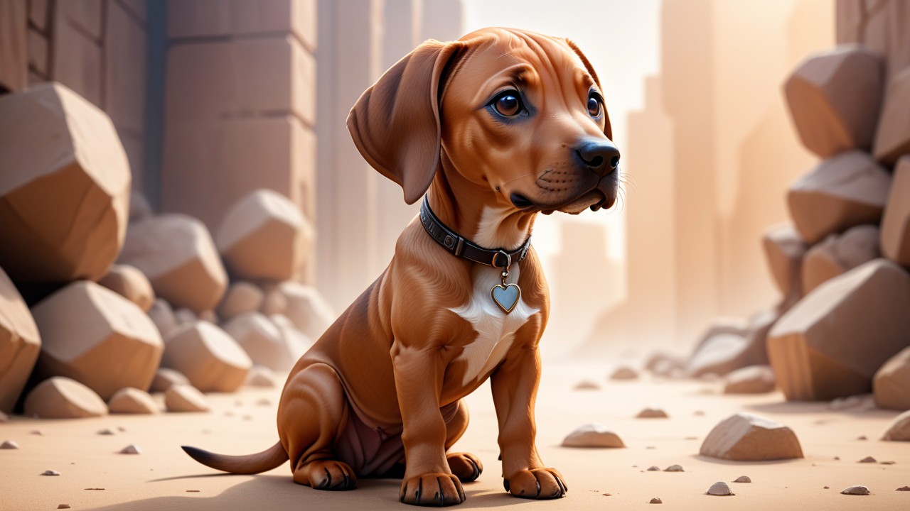 Chibbi-Art Ridgeback Chibi: A Glimpse into Intricate Perspectives