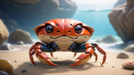 Chibbi-Art Chibi Rock Crabs Encounter: A World of Art