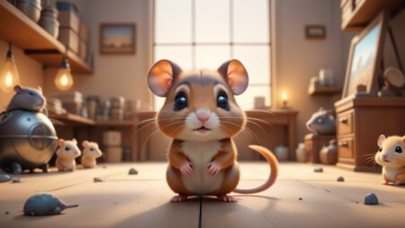 Chibbi-Art Cute Critters: A Chibi Rodent Glimpse