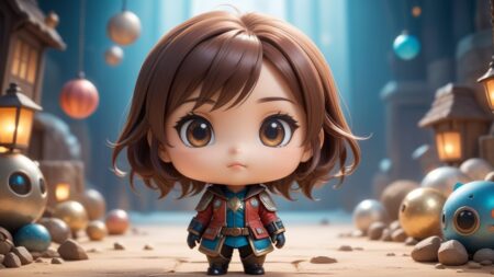 Chibbi-Art Rottsky Chibi: A Whimsical Glimpse