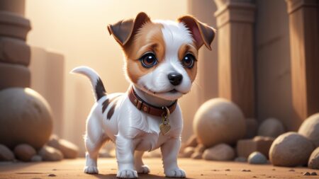 Chibbi-Art Chibi Terrier Gaze