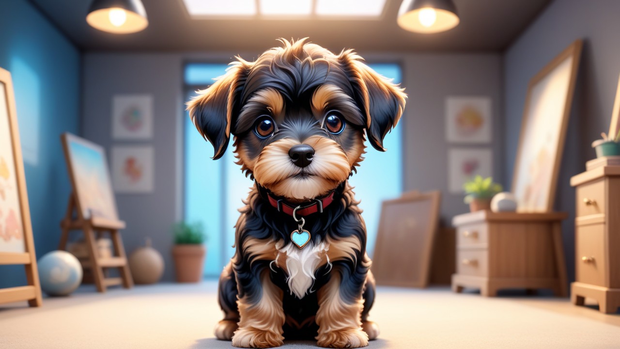 Chibbi-Art Chibi Schnoodles Captivating Encounter