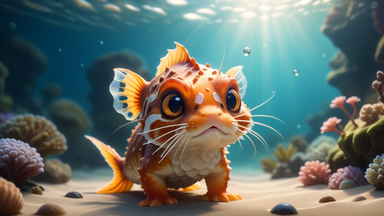 Chibbi-Art Sculpin Chibi: A Glimpse into Underwater Art