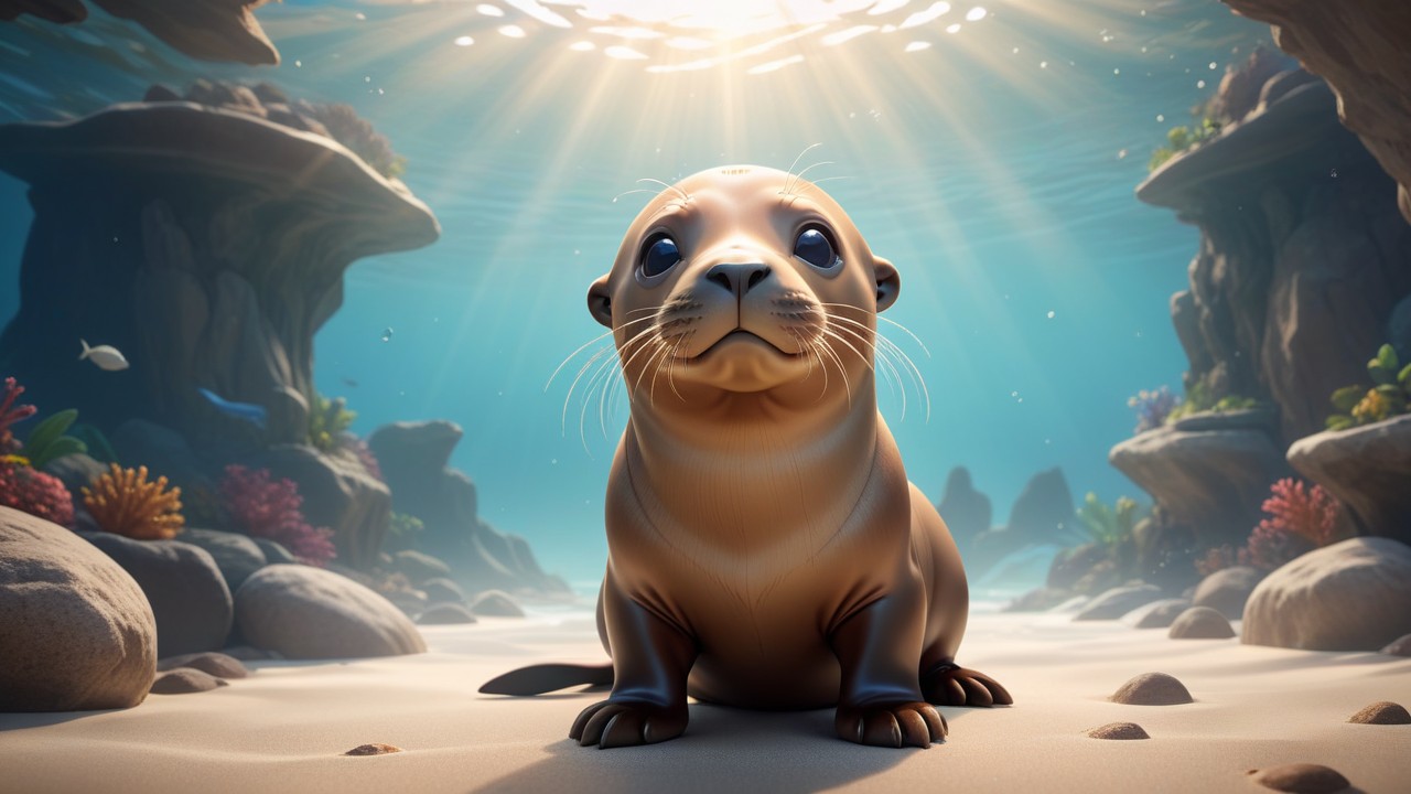 Chibbi-Art Chibi Sea Lion Sight