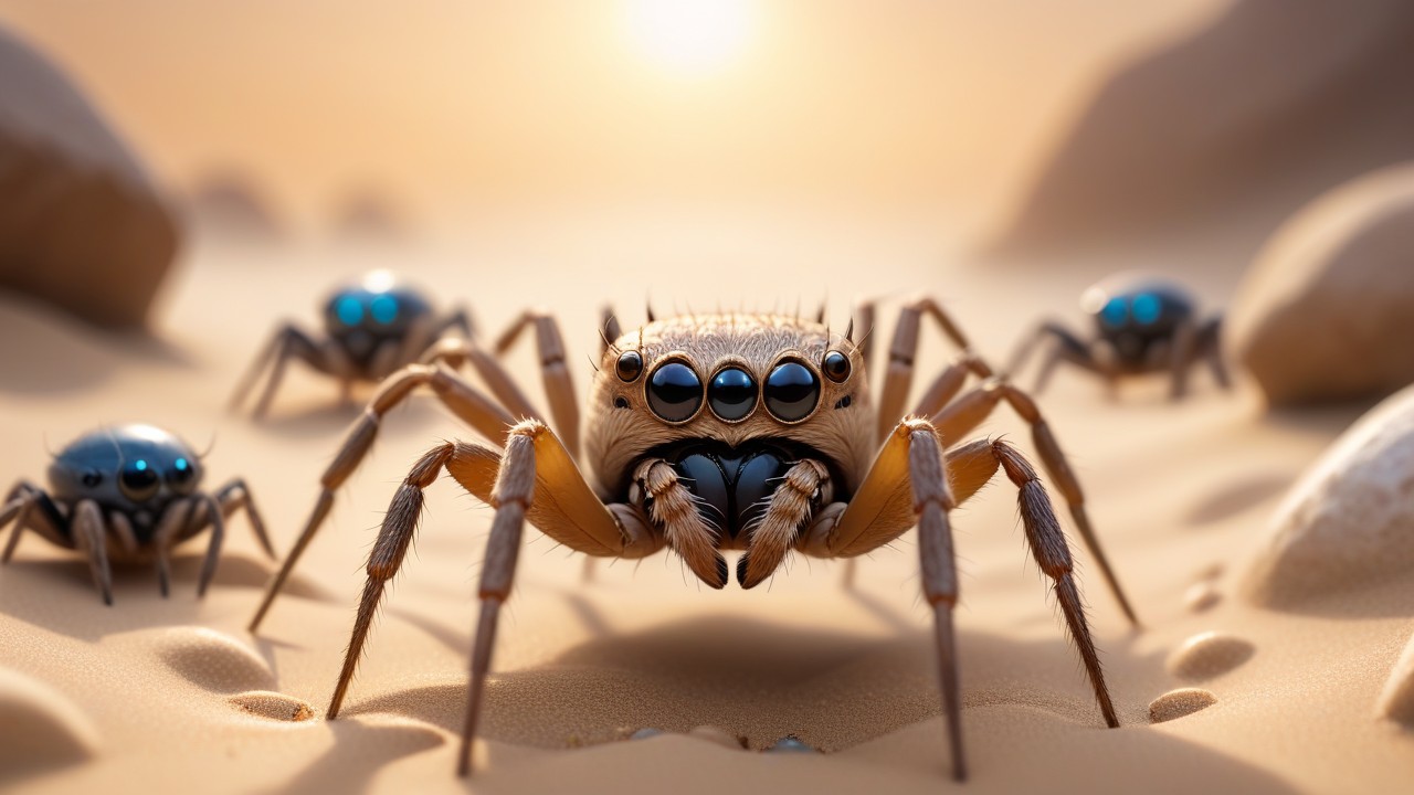 Chibbi-Art Sand Spiders Chibi: Astonished Glance