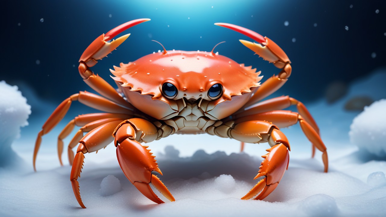 Chibbi-Art Chibi Snow Crabs Enchanting Gaze