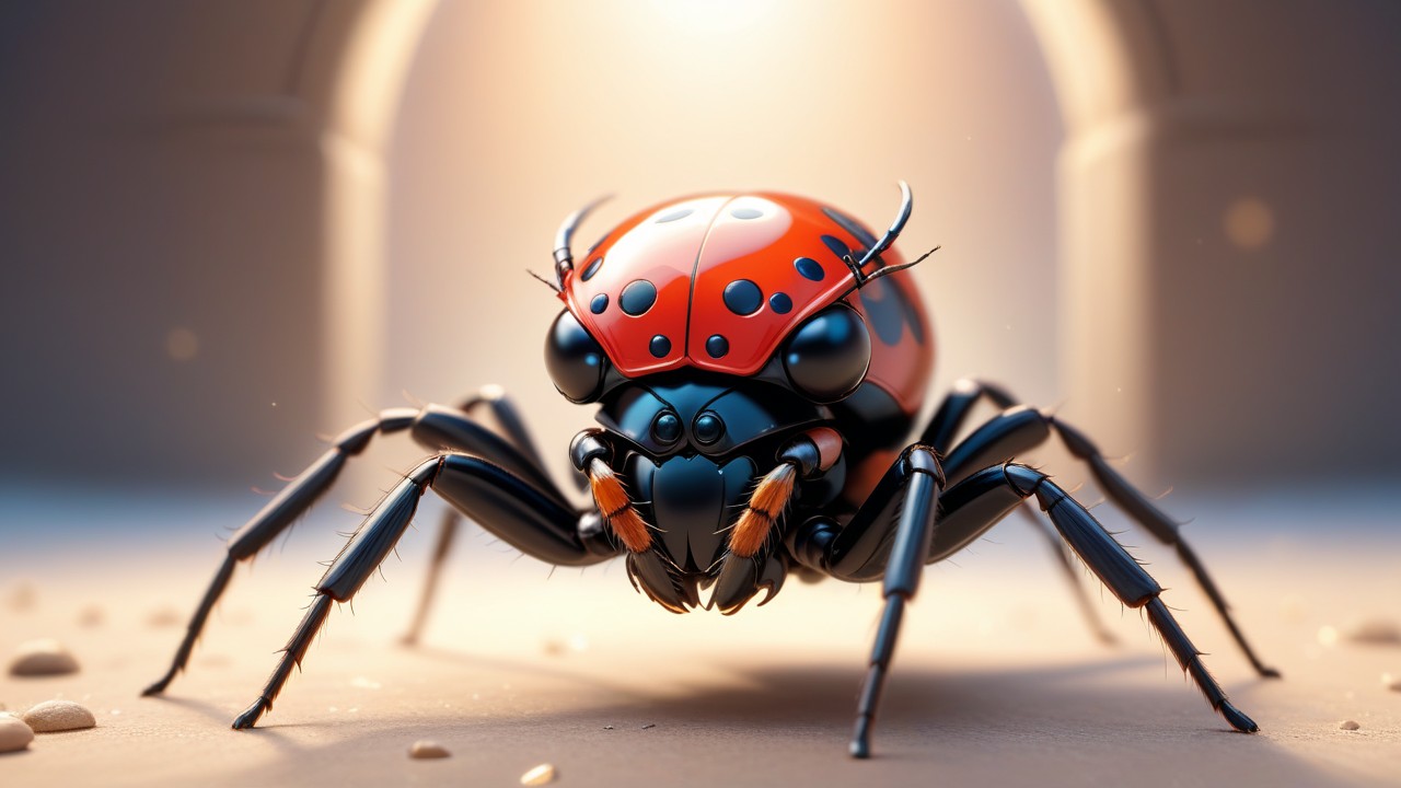 Chibbi-Art Spider Beetle: Chibi Meets Artistry