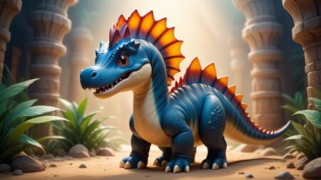 Chibbi-Art Spinosaurus Chibi Art: A Solemn Salute