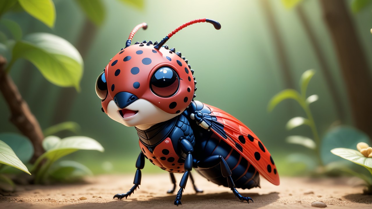 Chibbi-Art Spotted Lanternfly: A Chibi Charm Unveiled