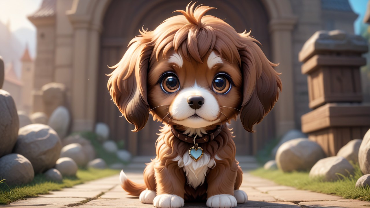 Chibbi-Art Springerdoodle Chibi: A Charming, Artistic Depiction