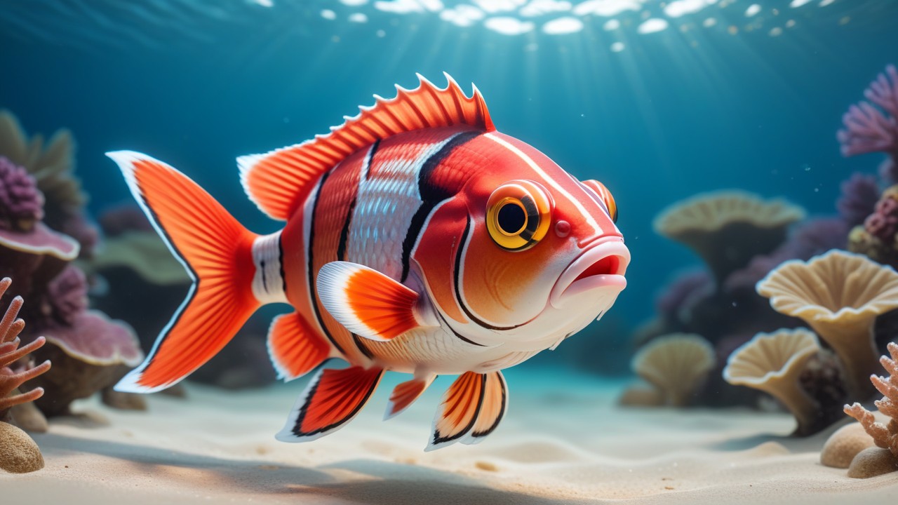 Chibbi-Art Squirrelfish Chibi: A Charming Creatures Playful Glance