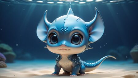 Chibbi-Art Chibi Stingray Encounter