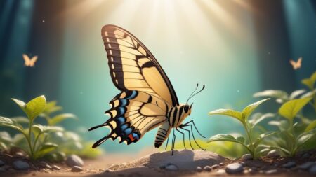 Chibbi-Art Enchanting Chibi Swallowtail: The Artist Meets the Eyes