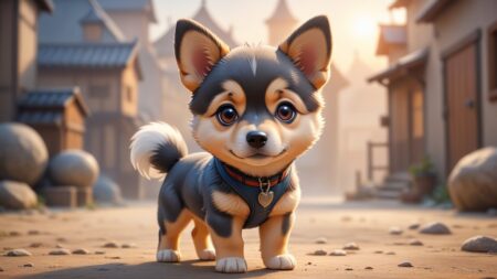 Chibbi-Art Vallhund Chibi: A Swedish Masterpiece