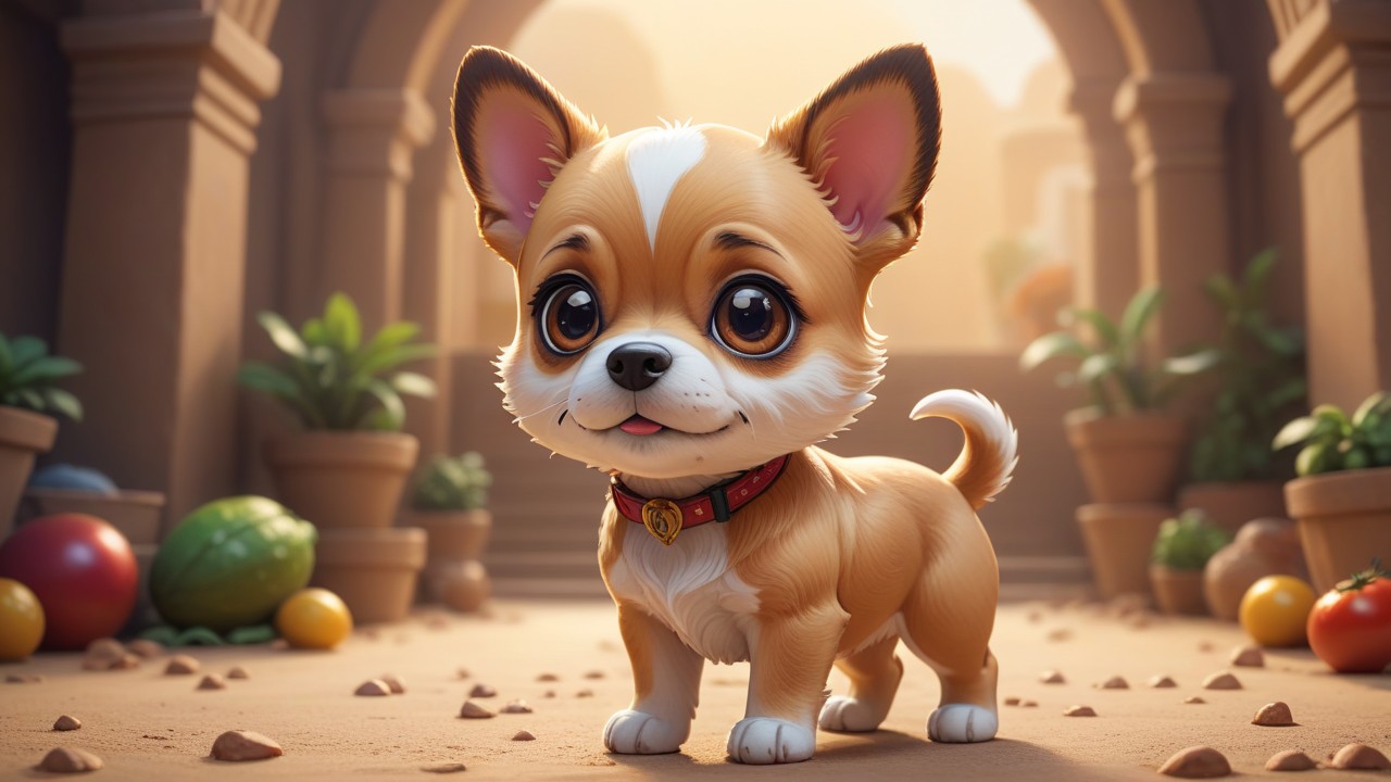 Chibbi-Art Chibi Taco Terrier: A Sight to Admire