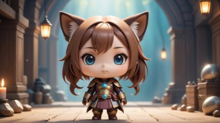 Chibbi-Art Tamaskan Chibi: A Creative Eye-Meet