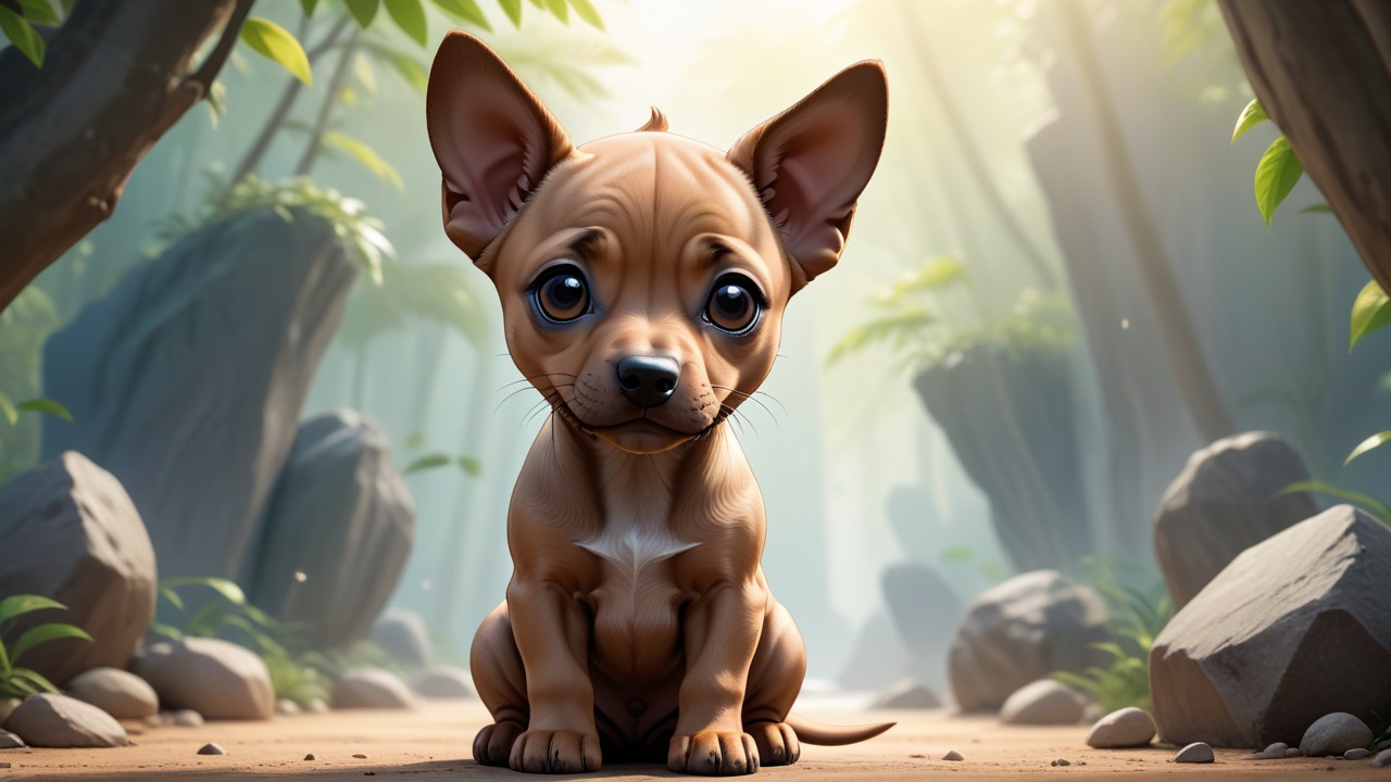 Chibbi-Art Chibi Thai Ridgeback: A Spectacular Portrait