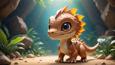 Chibbi-Art Theropod Chibi: A Squint and a Smile