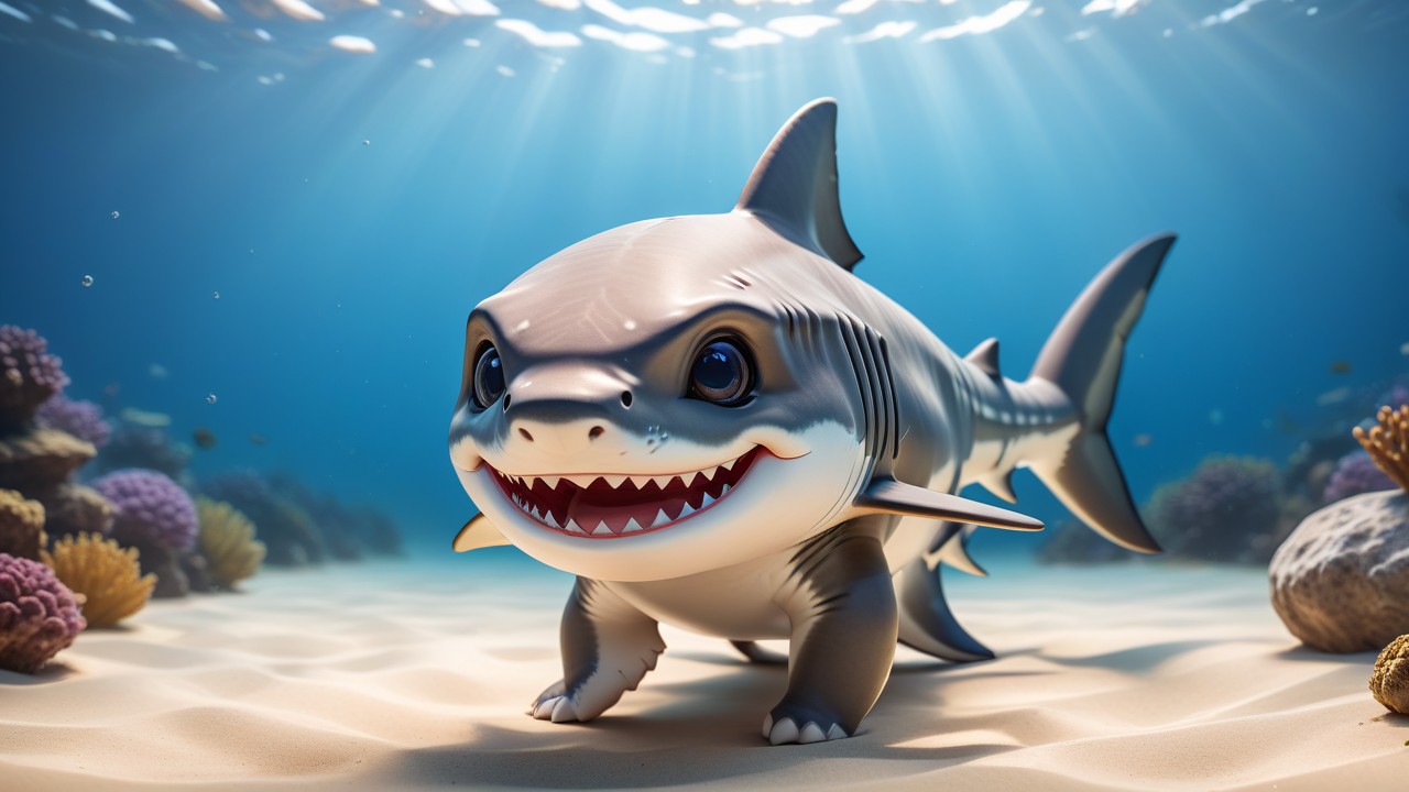 Chibbi-Art Tiger Shark Chibi: A Rousing Glimpse