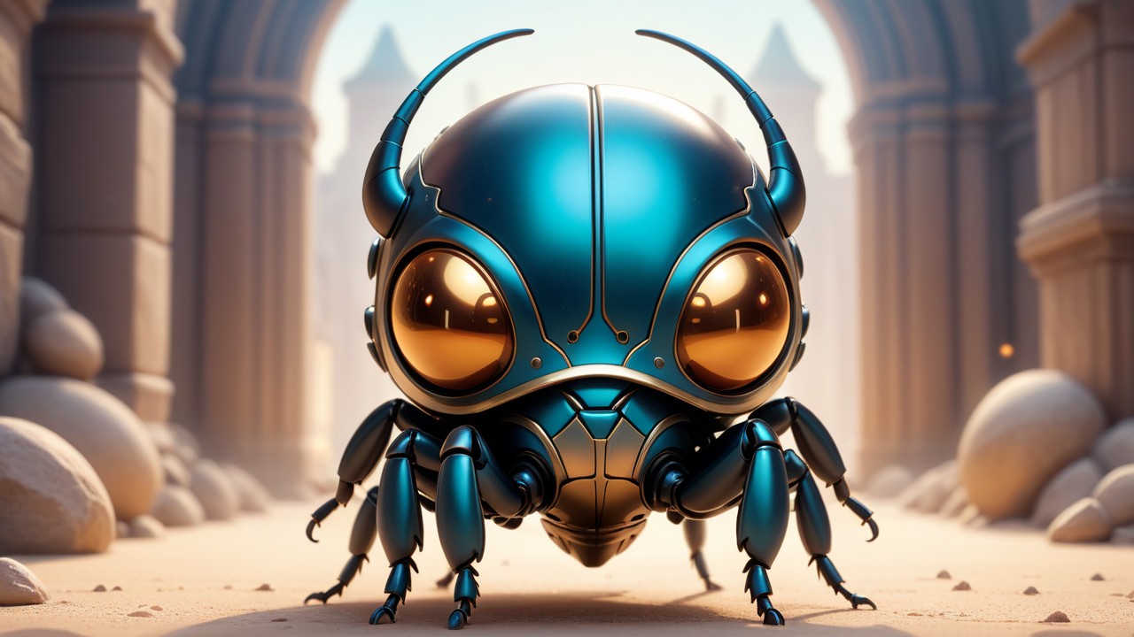 Chibbi-Art Chibi Titan Beetles Peculiar Gaze