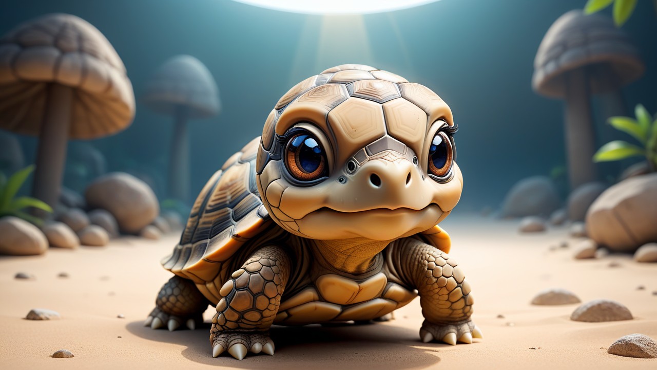 Chibbi-Art Tortoise Chibi: A Glimpse of Our World