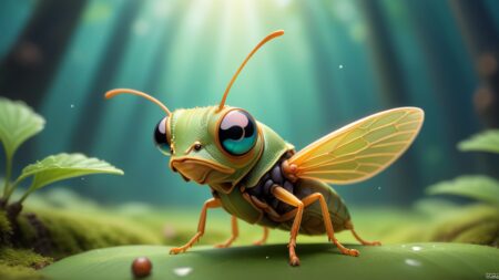 Chibbi-Art Treehopper Chibi: A Glimpse into Our World