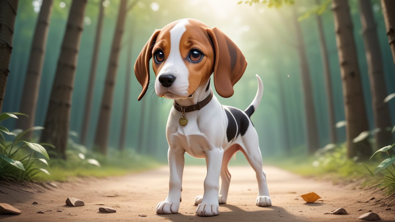 Chibbi-Art Coonhound Chibi: Aspirant Viewpoint