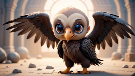 Chibbi-Art Chibi Vulture Masterpiece