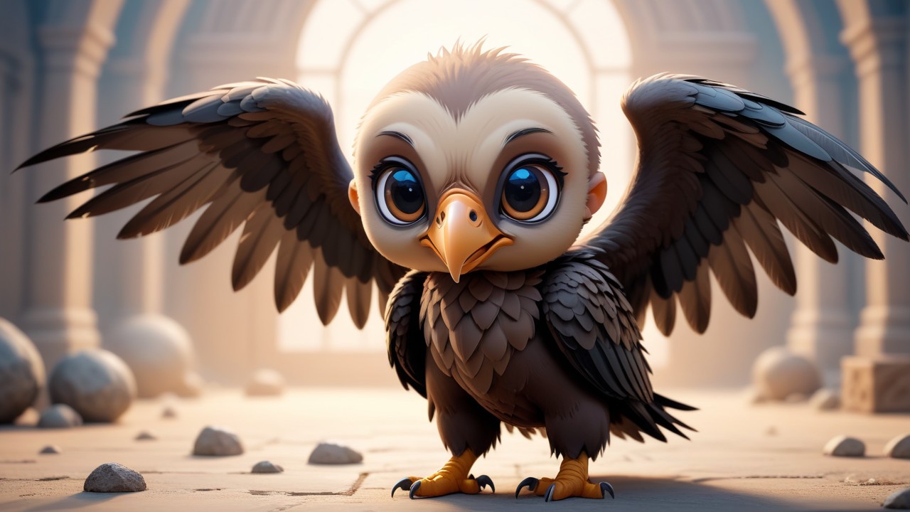 Chibbi-Art Chibi Vulture Masterpiece