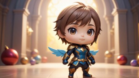 Chibbi-Art Warbler Art: A Captivating Chibi Perspective