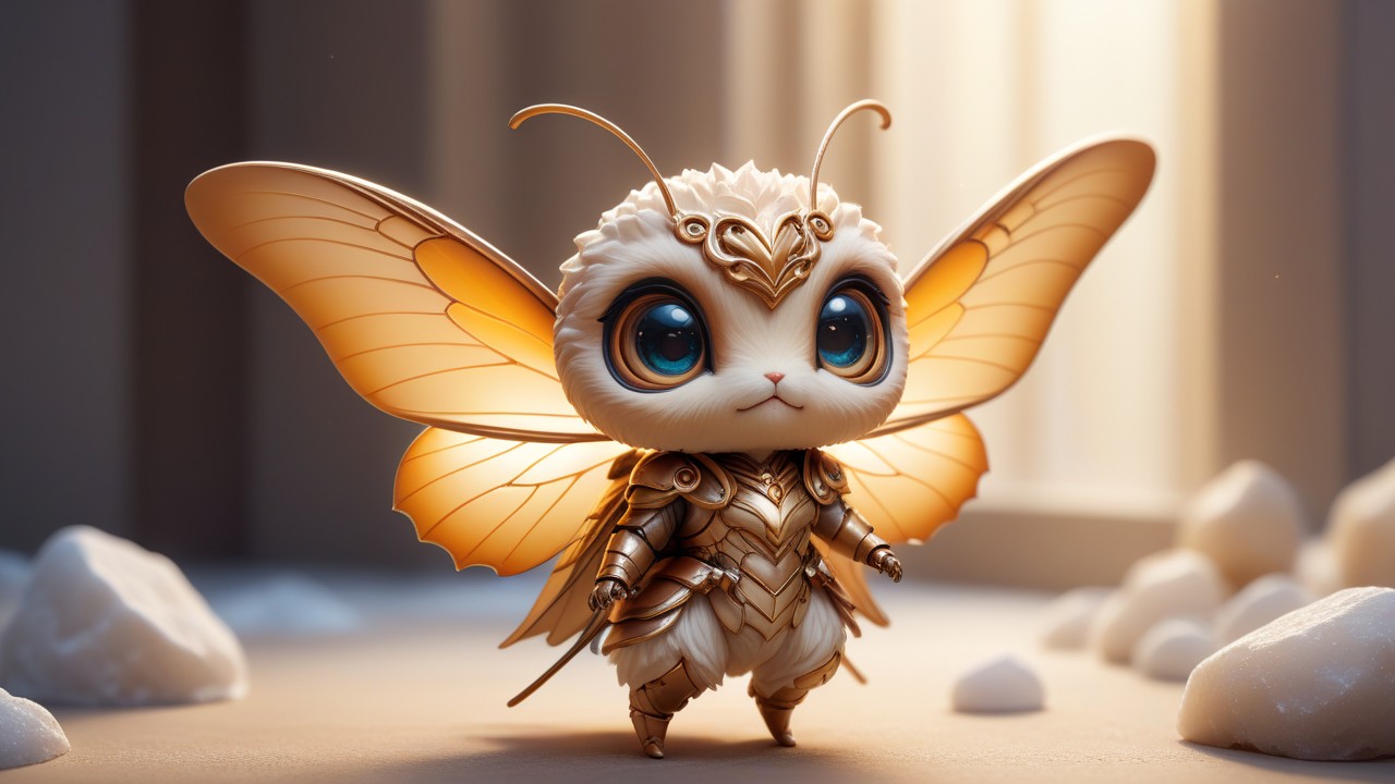 Chibbi-Art Wax Moth Chibi: A Quirky Meet-and-Greet