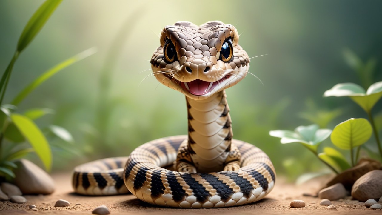 Chibbi-Art Northern Pacific Rattlesnakes Western Adversary Chibi Showdown