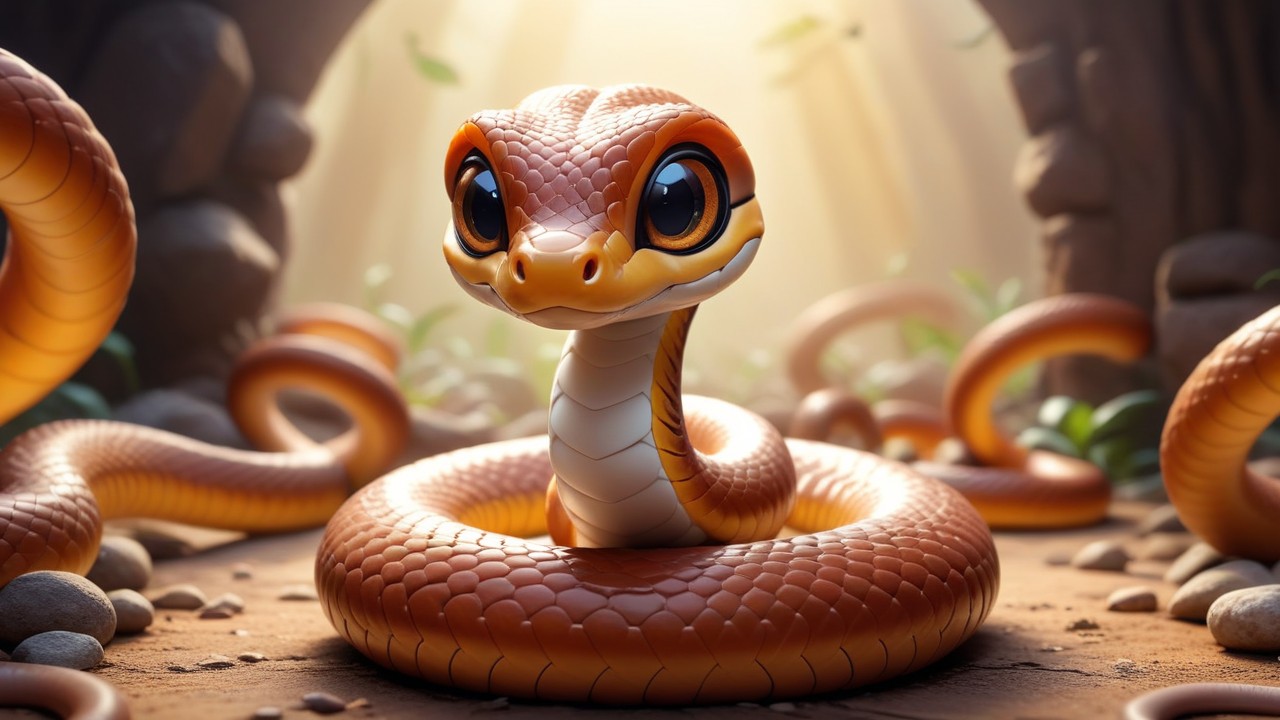 Chibbi-Art Chibi Worm Snake: A Unique Glimpse