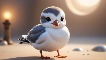 Chibbi-Art Xemes Chibi Gull Boldly Engaging the World