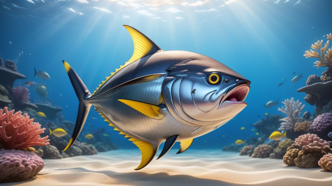 Chibbi-Art Chibi Yellowfin Tuna Gazing