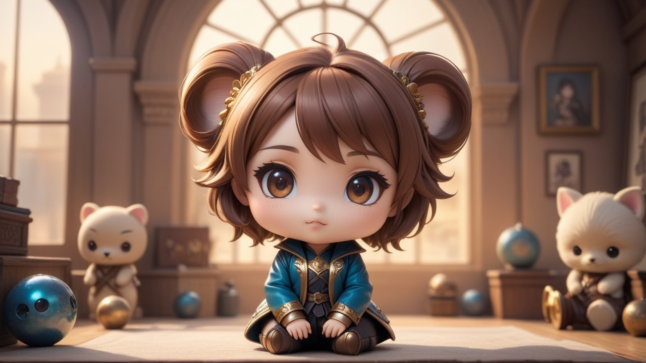 Chibbi-Art Yoranian Chibi: A Charming Piece of Viewer-Facing Artistry