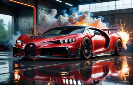 Vivid Smoke and Velvet Red 12 Vehicles Vivid Smoke and Velvet Red