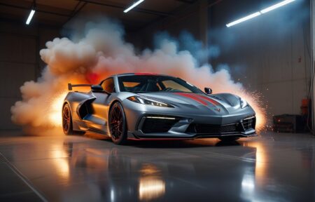 Silver Racer with a Red Stripe 15 Vehicles Silver Racer with a Red Stripe