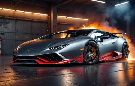 Vehicles Inferno-Inspired Sports Car