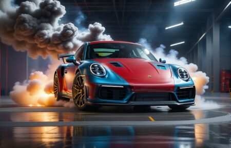 Vehicles Sporty Smoke Show