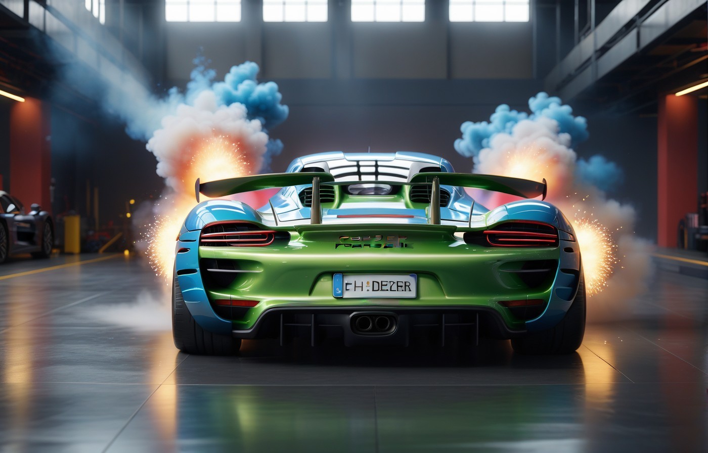 Vehicles Smoky Green Speedster