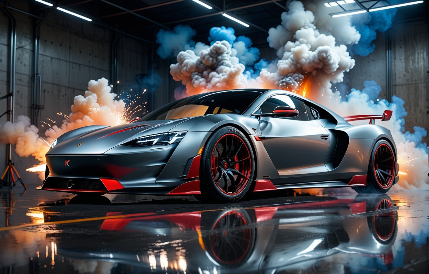 Vehicles Silver Spectrum: Racing Dreams in Technicolor Smoke