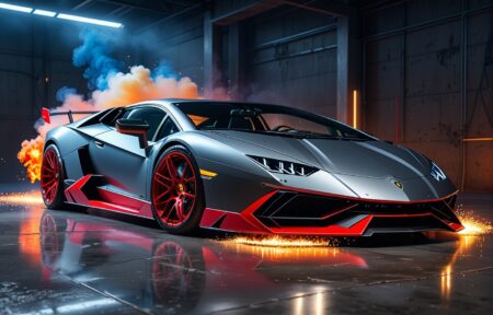 Vehicles Sporty Flames Ride