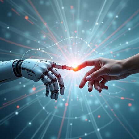 Double-Exposure Converging Canvas