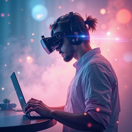 Double-Exposure Dreamlike Ethereal