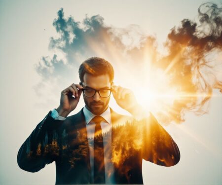 Neumorphism double Double Exposed Stardom