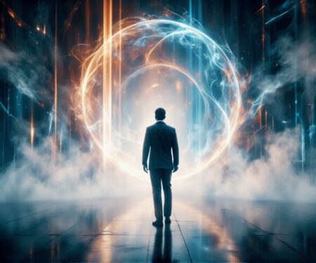 Neumorphism double Double Exposed Biz Caged