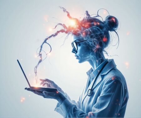 Neumorphism double Double Exposed Doctor