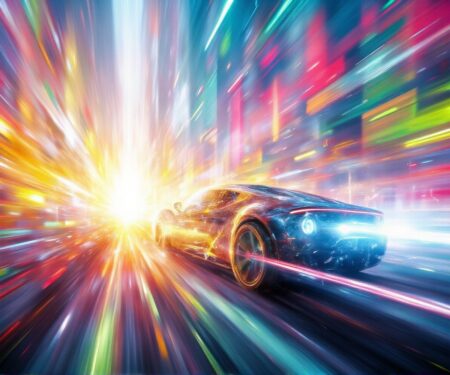 Neumorphism double Futuristic Energy Autonomous Neumorphism double exposure